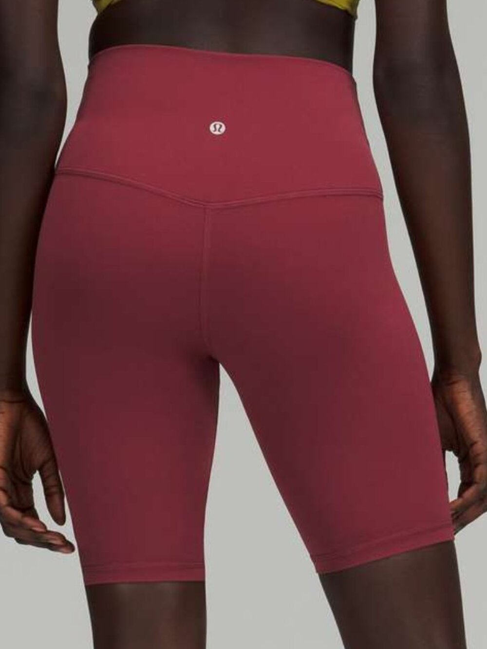 Lululemon Wine Align High-Rise Short 8" size 6